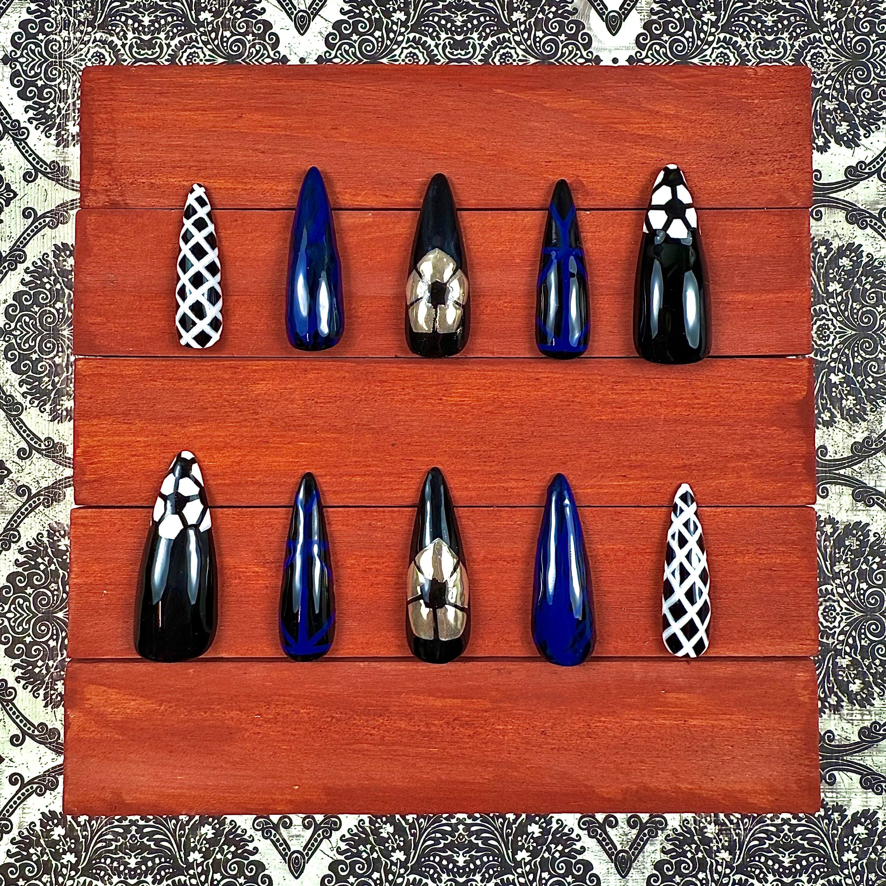 Blue Lock Inspired Press-On Nails