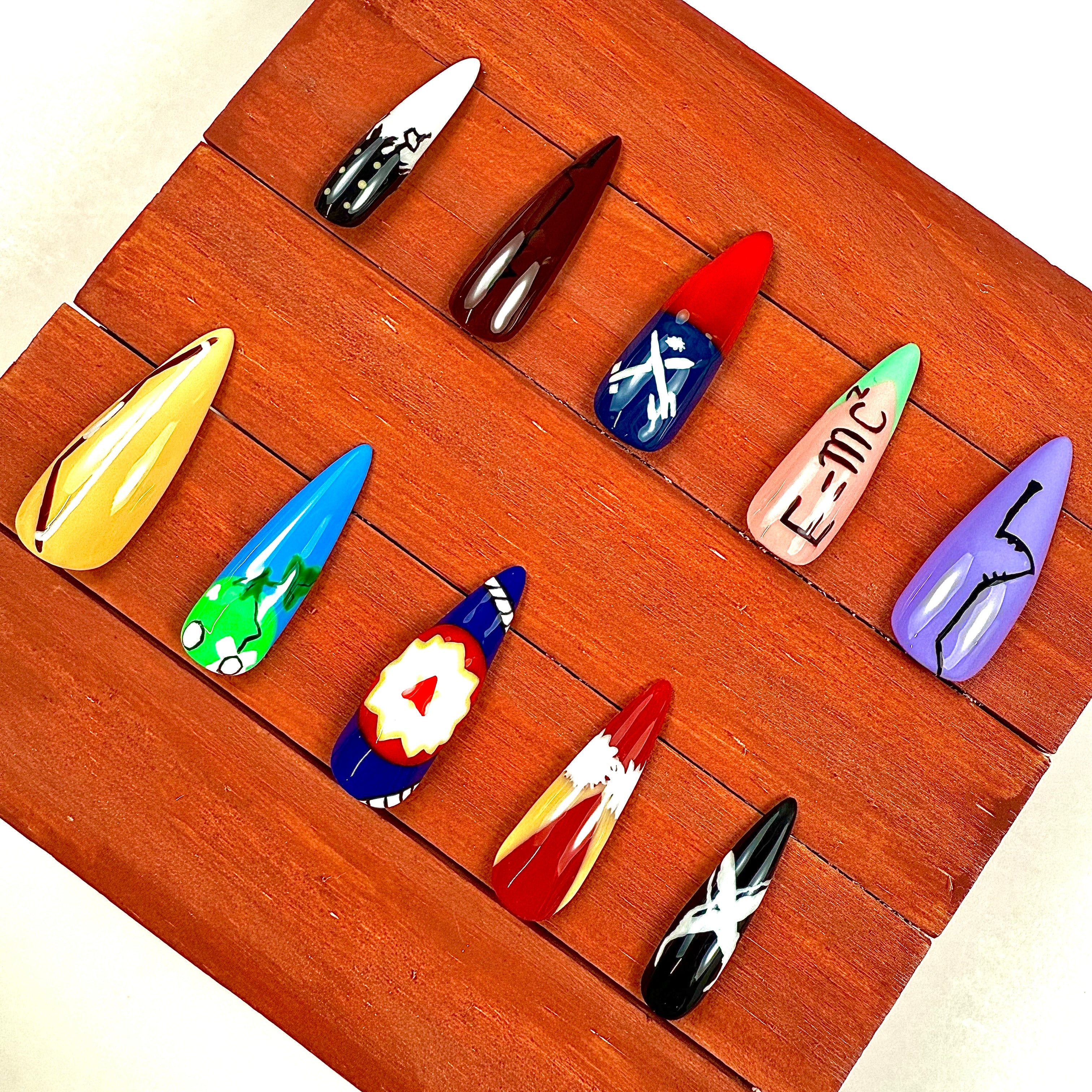Dr. STONE Inspired Press-On Nails