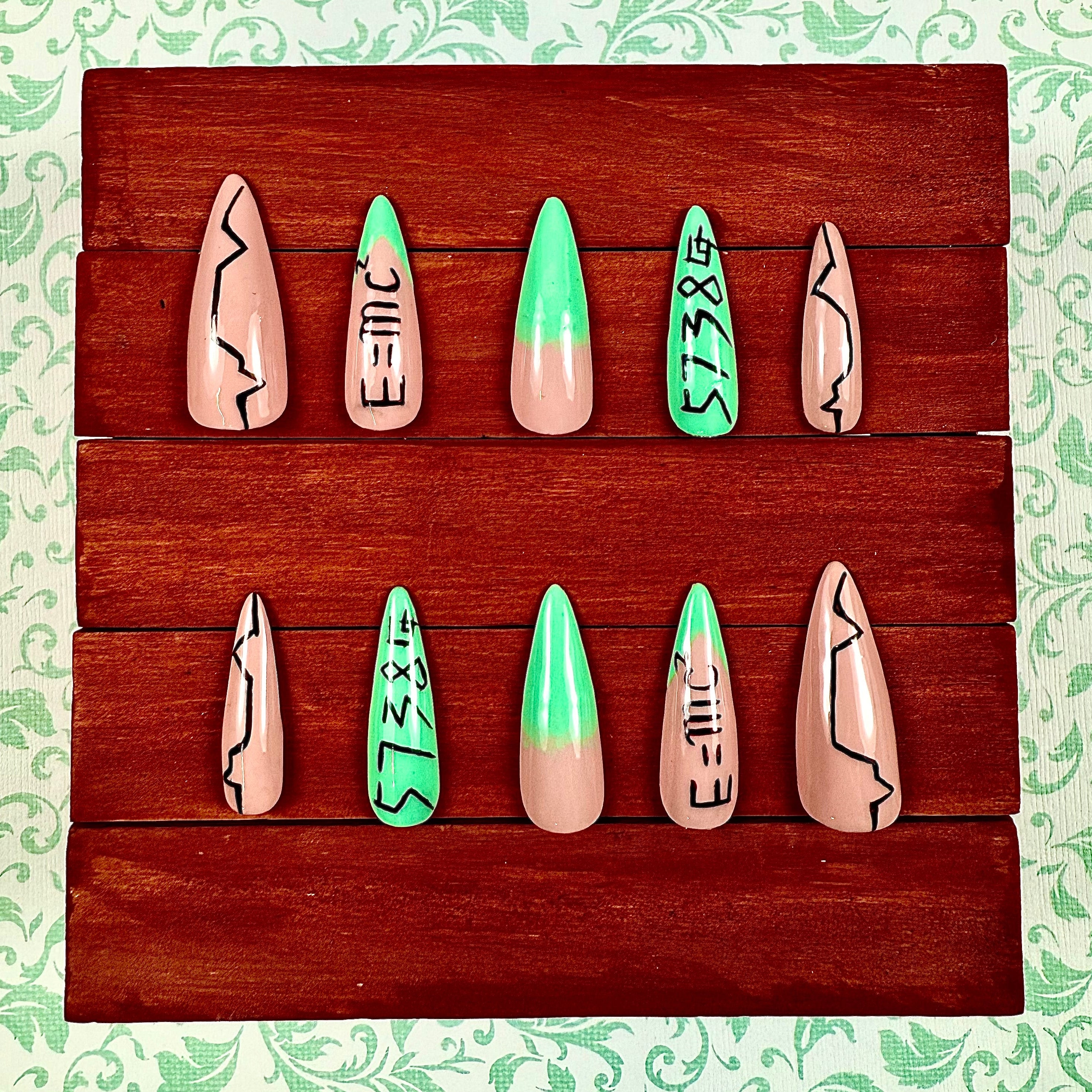 Dr. STONE | Senku Inspired Press-On Nails