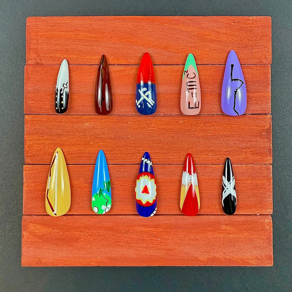 Dr. STONE Inspired Press-On Nails