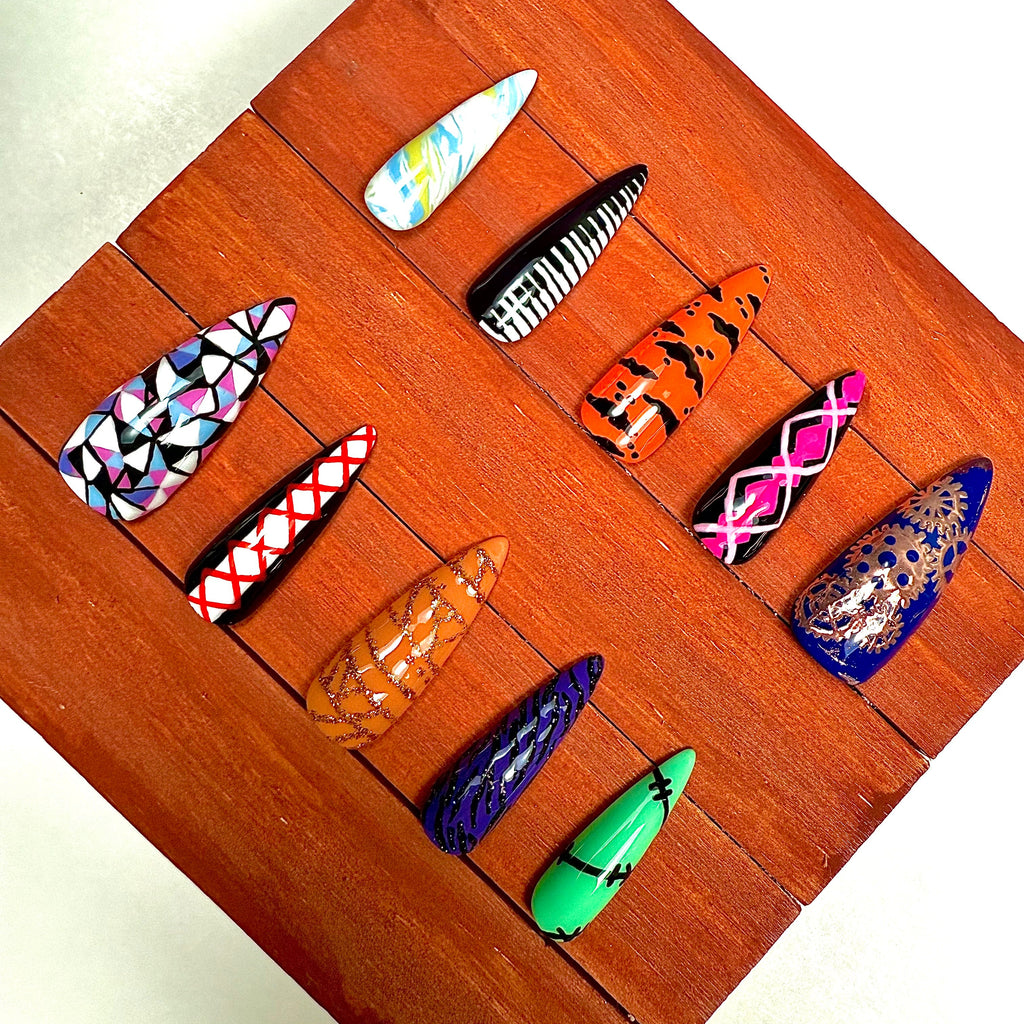 Monster High Character Inspired Press-On Nails