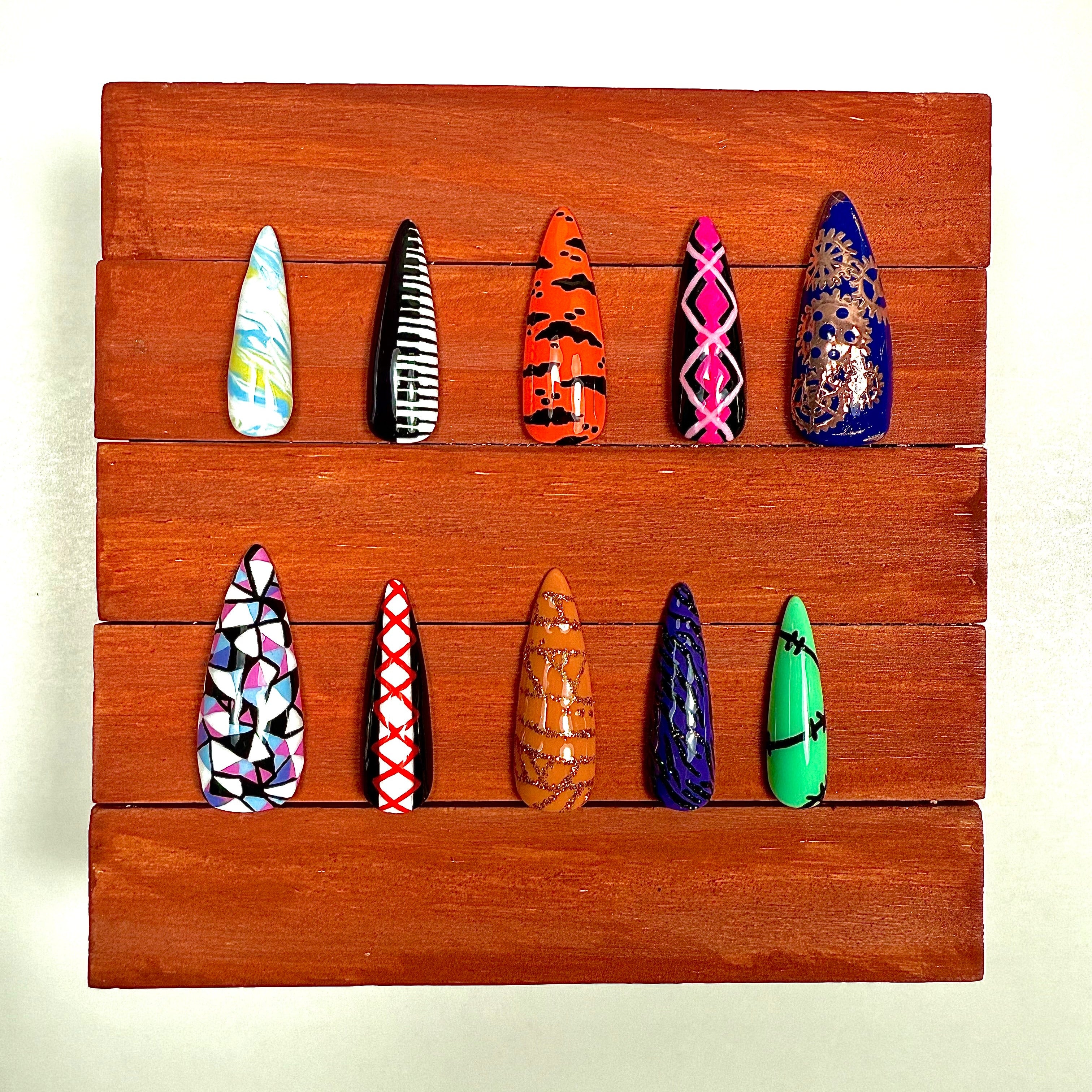 Monster High Character Inspired Press-On Nails