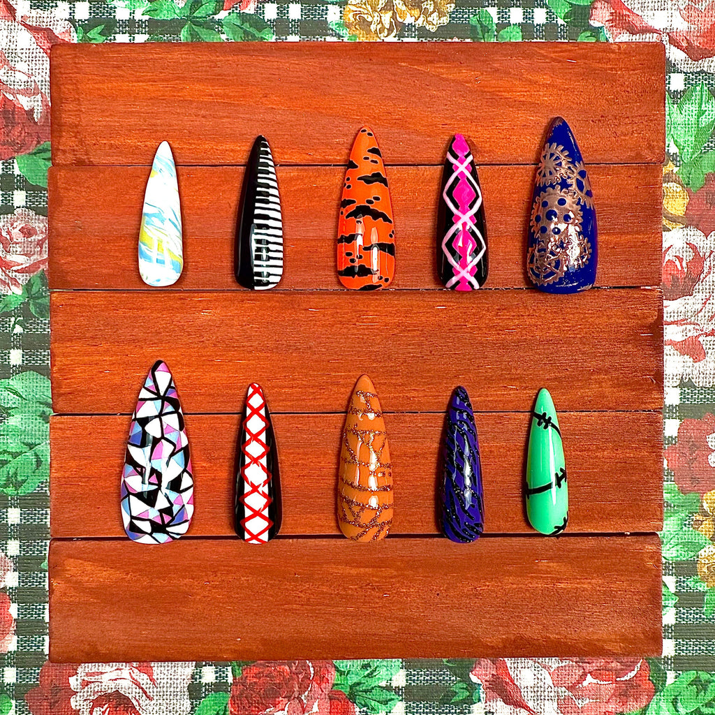 Monster High Character Inspired Press-On Nails