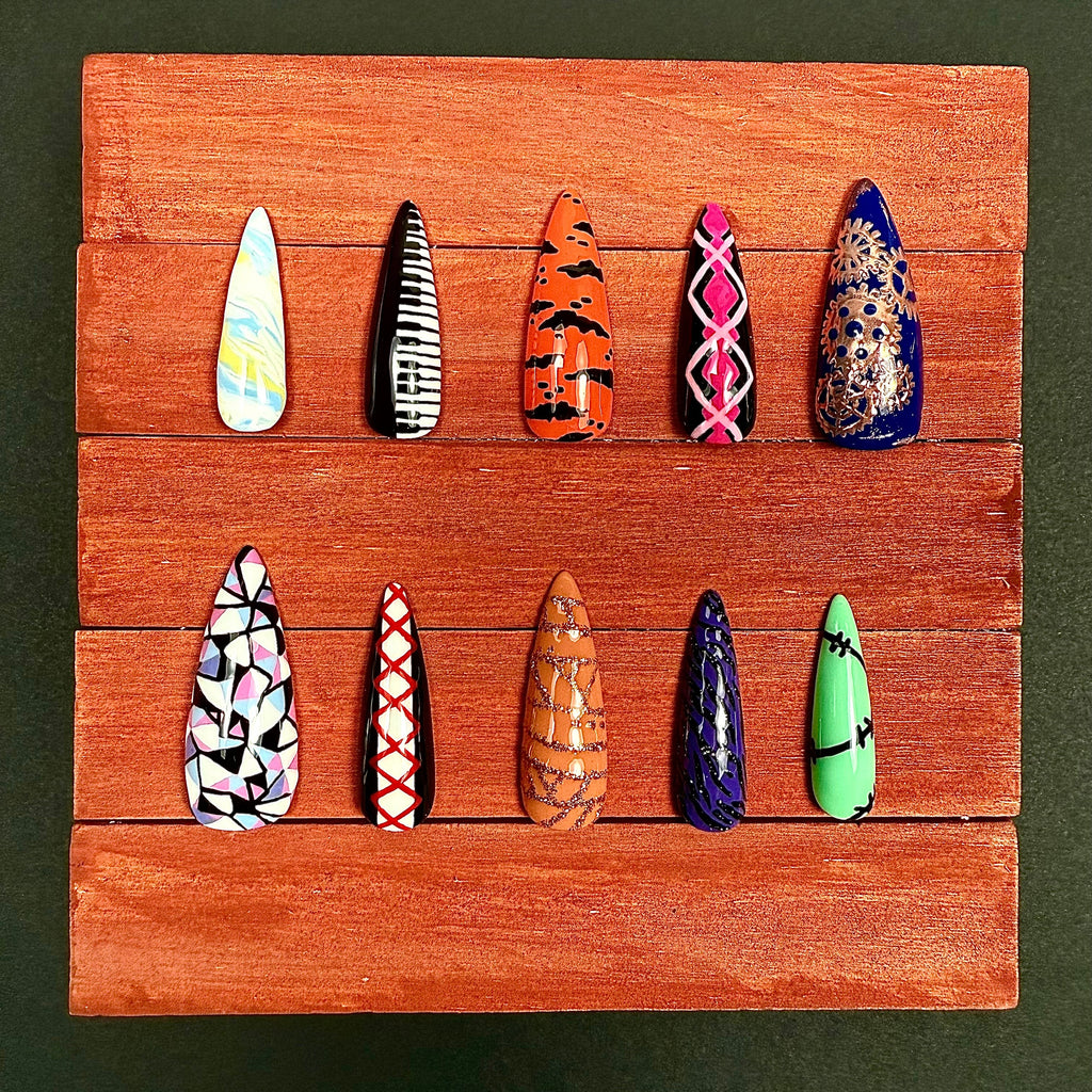 Monster High Character Inspired Press-On Nails