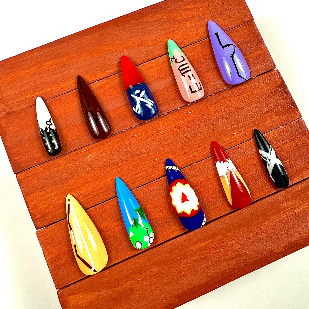 Dr. STONE Inspired Press-On Nails