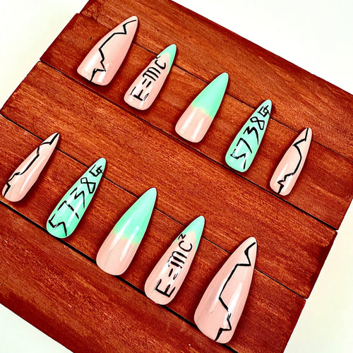 Dr. STONE | Senku Inspired Press-On Nails
