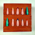Wind Breaker Inspired Press-On Nails