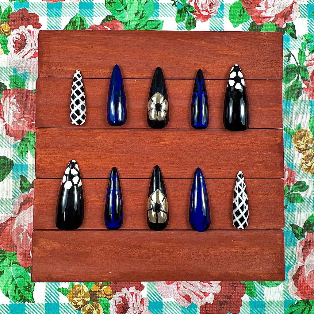 Blue Lock Inspired Press-On Nails