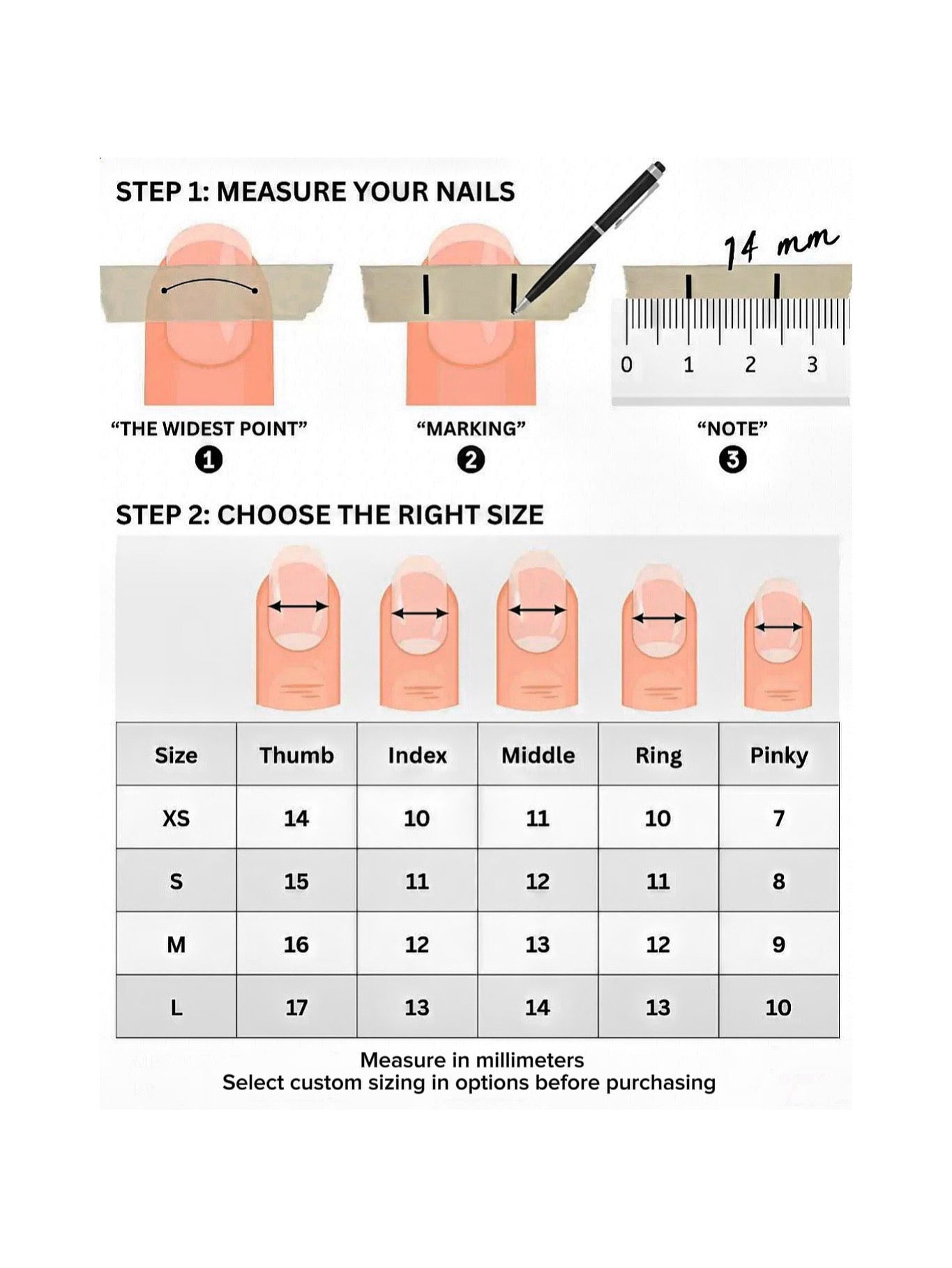 Assassination Classroom Inspired Press-On Nails